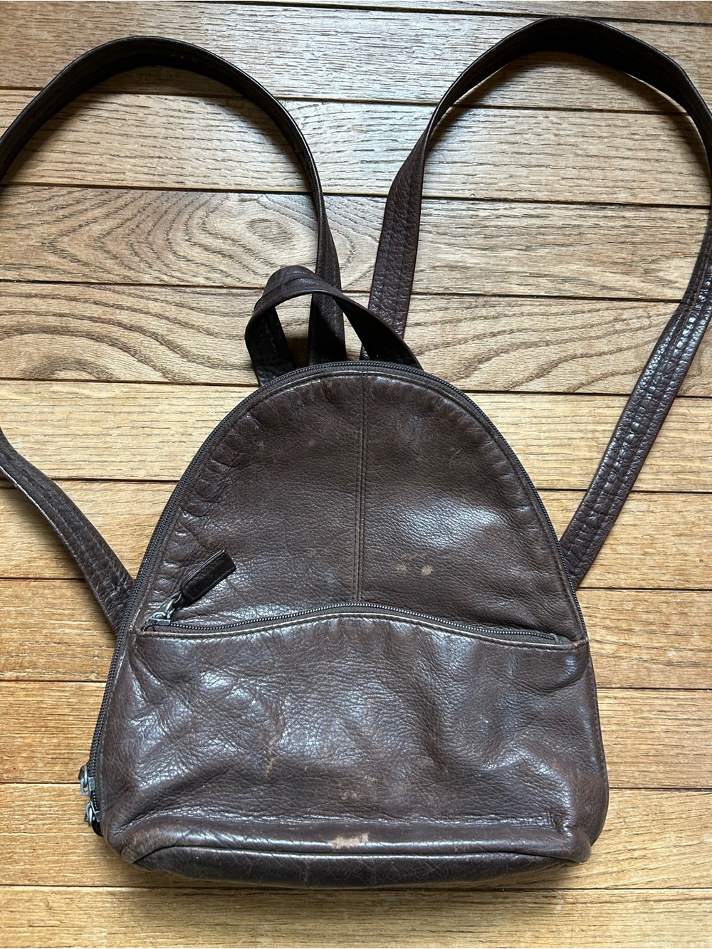 Classic Brown Leather Bag